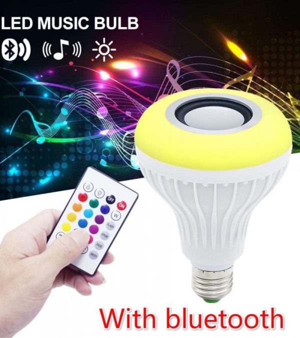 RGB Bluetooth Speaker Bulb