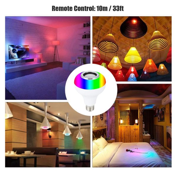 RGB Bluetooth Speaker Bulb